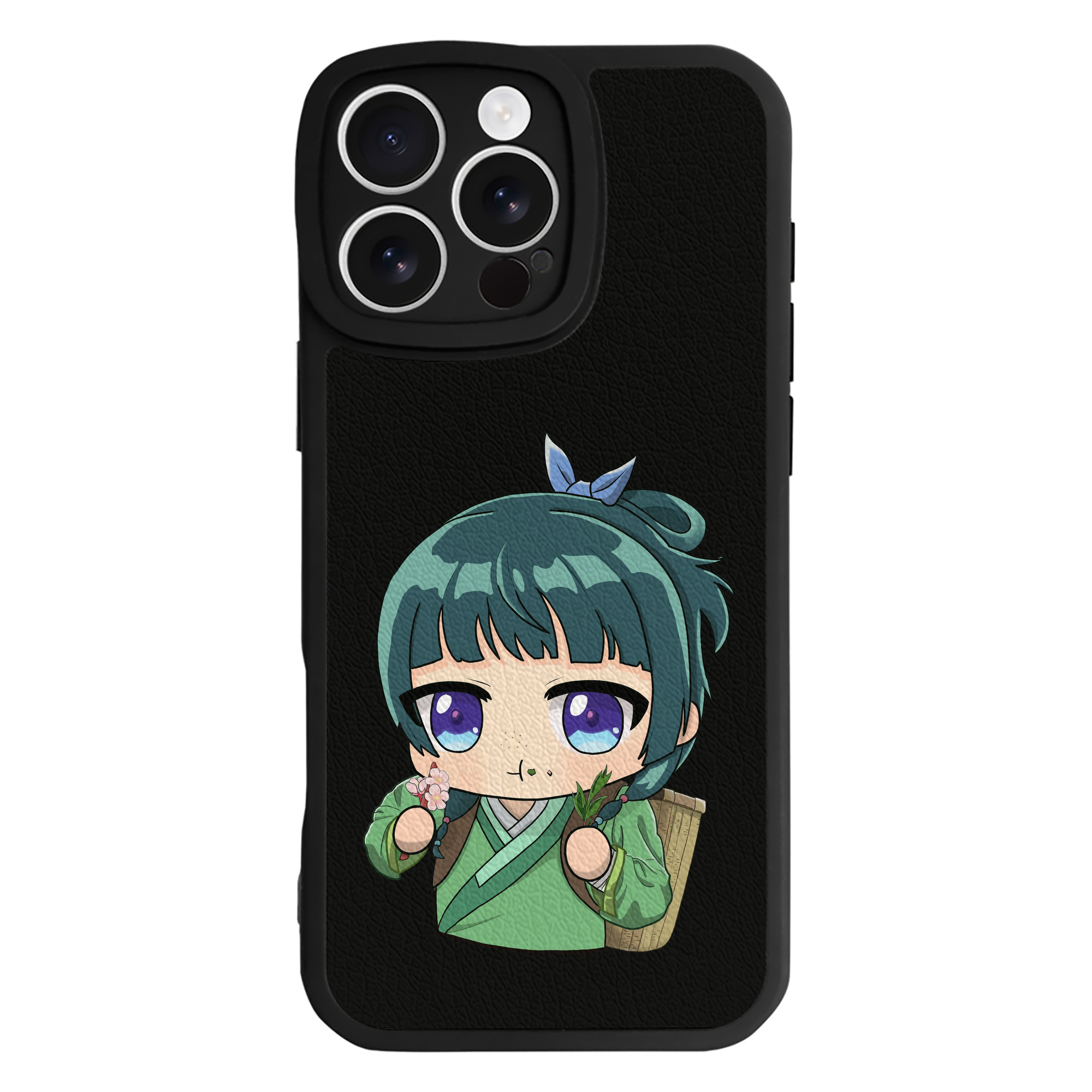 薬屋のひとりごと The Apothecary Diaries 【iPhone 16シリーズ対応】シリコンスマホケース（レザー調） 材質：シリコン